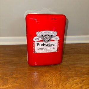 Budweiser Red Collectible Mini Fridge